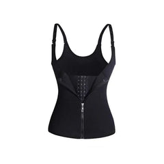Ladies Lingerie Hree Row Buckle Zipper Bodice Women's Corset Put Away Abdomen Appearing Thin Breathable Comfortable Lingerie