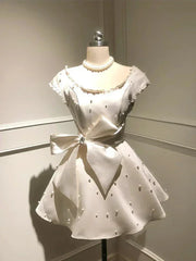 Black French Vintage Elegant Design Woman Dress Gothic Off Shoulder Retro Mini Dress Female Fairy Birthday Party Chic Outfits