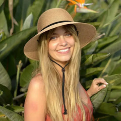 2025 Fashion Korean Version Women's Beach Summer Sun Hat Travel Breathable Beach Sunshade Sun Hat Dome Basin Hat