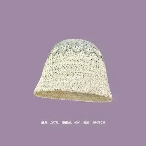 Handmade Knitted Bucket Hat - Femstylo
