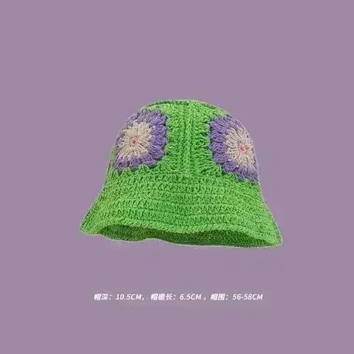 Handmade Knitted Bucket Hat - Femstylo