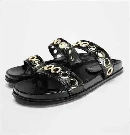 Women's designer Chic Flat Sandals - Femstylo
