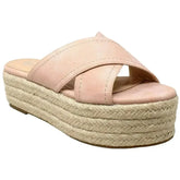 Flatform Espadrille Wedge Sandal - Femstylo