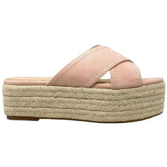 Flatform Espadrille Wedge Sandal - Femstylo