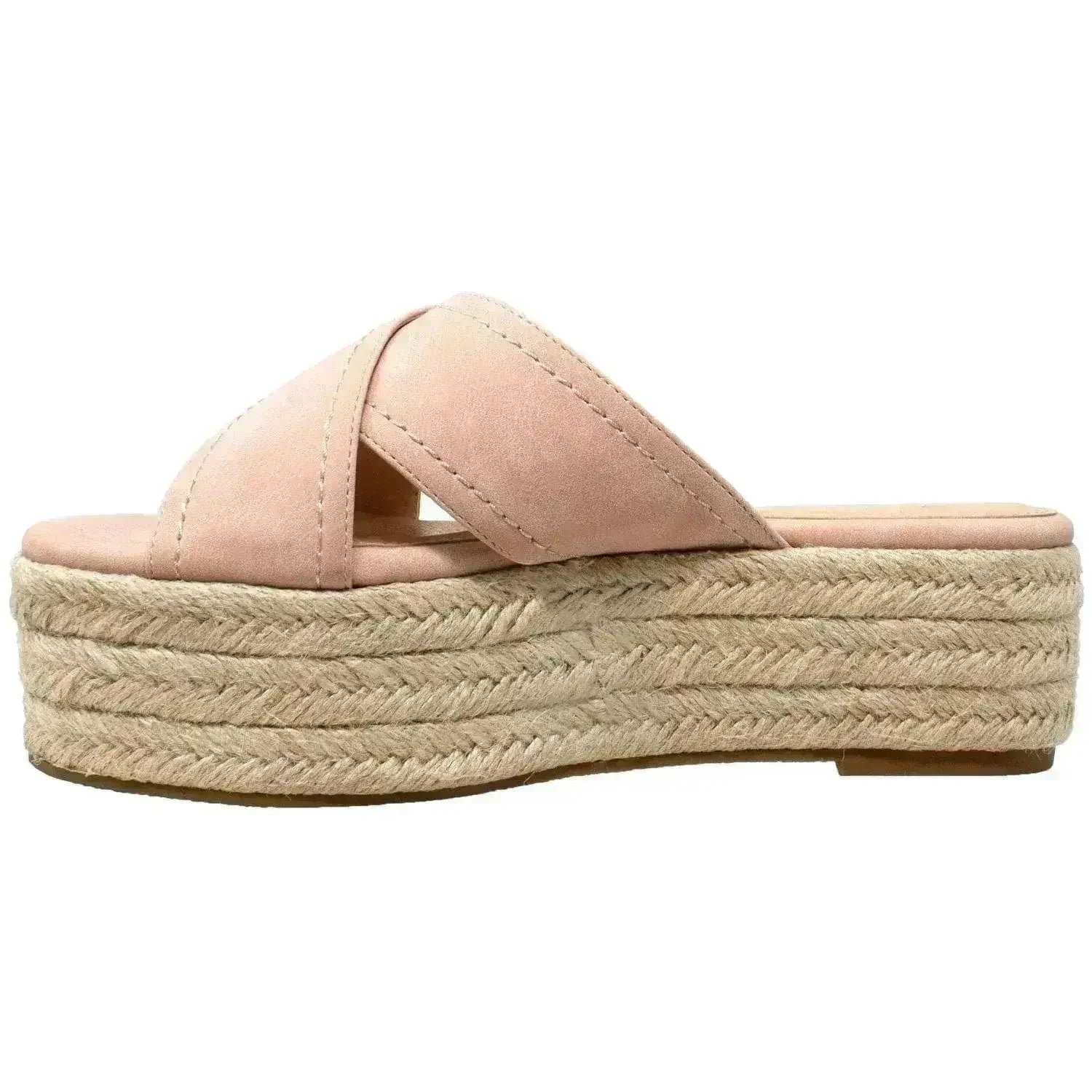 Flatform Espadrille Wedge Sandal - Femstylo