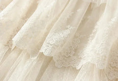 Women's High Waisted Slimming Sand Cake Skirt, Half Skirt, High-End Feeling Gauze, Long Skirt, Summer, , 2025 Hundred fold skirt