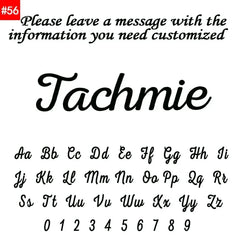 Custom Hollow Love Name Ring Personalized 18K Stainless Steel Opening Adjustable Ring Jewelry Birthday Party Gift Wholesale