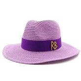 Straw summer hat French elegant ladies seaside travel sun hat Hepburn style wide brim hat 햇빛가리개 모자 모자