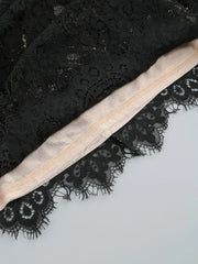 TARUXY Sexy Lace See-through Patchwork Corset Dress Female Bodycon Elegant Party MIrrgualr Mini Dress Women Tube Top Dress New