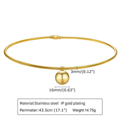 Choker Neck Cuff for Women, Open Collar Choker Torques Necklace Adjustable ,Simple Stainless Steel Jewelry