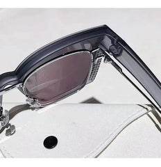 Fashion Square Polarized Sunglasses Cover Over Myopia Prescription Glasses Portable Men Women Vintage Fishing Driving Eyewear 