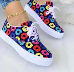 2022 Graffiti Sneakers - Women's Urban Trainers | Femstylo - Femstylo