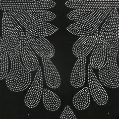 Women Sexy Solid Color Sheer Mesh Rhinestone Design Bodycon Nightclub Party Dress