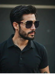 New Square Sunglasses For Men Vintage Outdoor Sunglasses Oculos Designer Wooden Glasses Sunscreen Sun Lentes Dropshipping Gafas