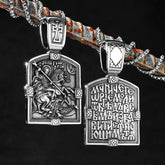 Fairy Tale St George Slaying Dragon Stainless Steel Men Women Necklaces Pendants Chain Punk Jewelry Creativity Gift Wholesale