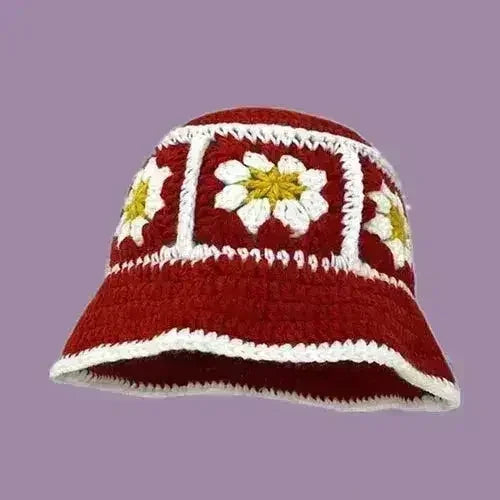 Handmade Knitted Bucket Hat - Femstylo