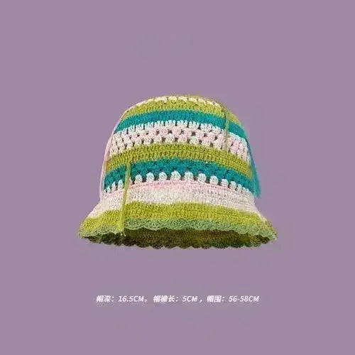 Handmade Knitted Bucket Hat - Femstylo