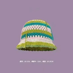 Handmade Knitted Bucket Hat - Femstylo