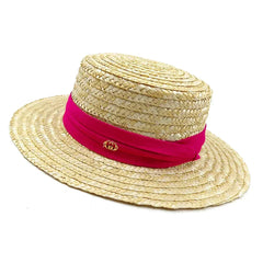 Straw summer hat French elegant ladies seaside travel sun hat Hepburn style wide brim hat 햇빛가리개 모자 모자