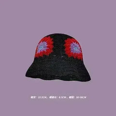 Handmade Knitted Bucket Hat - Femstylo