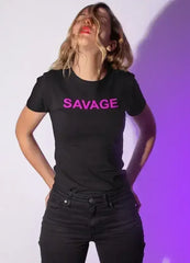 Savage Women T-shirt - Femstylo