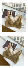 New Sexy Lace Bralette Bra Women Underwear Push Up Bra Untra-thin Comfortable Breathable Brassiere Plus Size Women Lingerie