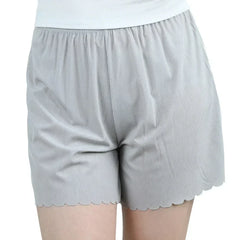 1pcs Women's Summer Thin Ice Silk Safety Pants Woman Shorts Female Loose L-7XL shorts plus Size Ice Silk Safe Pants Pajama