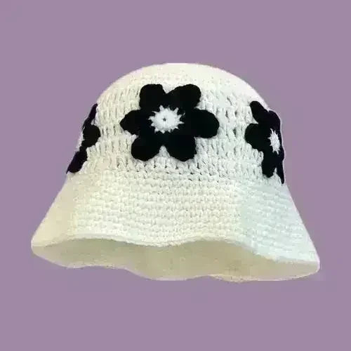 Handmade Knitted Bucket Hat - Femstylo