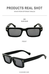 Fashion Sunglasses For Men Vintage Glasses Retro Square Sunglasses Women Trendy And Fashionable Gafas De Sol Hombre Zonnebril