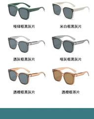 Fashion Square Polarized Sunglasses Cover Over Myopia Prescription Glasses Portable Men Women Vintage Fishing Driving Eyewear 