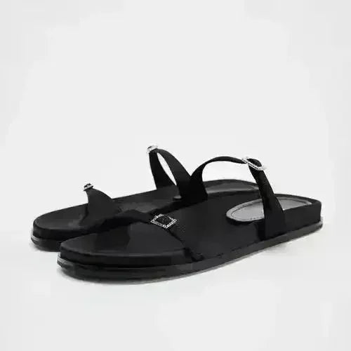 Women's designer Chic Flat Sandals - Femstylo