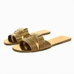 Women's designer Chic Flat Sandals - Femstylo