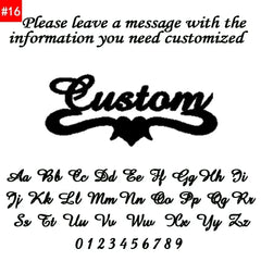 Custom Hollow Love Name Ring Personalized 18K Stainless Steel Opening Adjustable Ring Jewelry Birthday Party Gift Wholesale