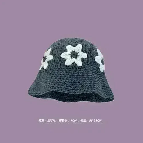 Handmade Knitted Bucket Hat - Femstylo