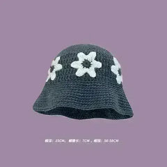 Handmade Knitted Bucket Hat - Femstylo