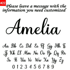 Custom Hollow Love Name Ring Personalized 18K Stainless Steel Opening Adjustable Ring Jewelry Birthday Party Gift Wholesale