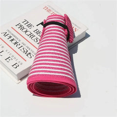 Women's Summer Hat Large Brim Foldable Breathable Empty Top Sun Hat Beach Accessories Outdoor Casual Sunshade Sunhat Visor New