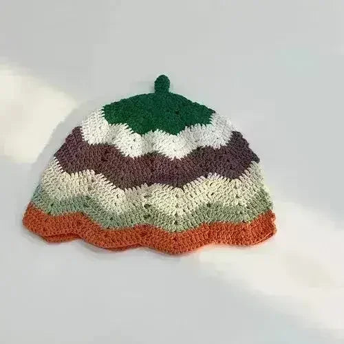 Handmade Knitted Bucket Hat - Femstylo