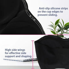 Push Up Bra for Woman Sexy Plus Size Bras Soft Breathable Wire Free Underwear Anti-slip Seamless Removable Strap&Cup Lingerie