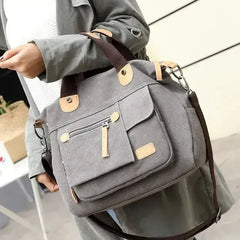 Casual Tote Women's Handbag Shoulder Handbags Canvas Large Capacity - Femstylo