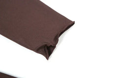 Whatiwear Hollow Waistless Dress Women Skew Collar Off Shoulder Full Sleeve Rings Patchwork Ruched Elegant Fashion Mini Bodycon