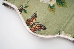 Elegant White Solid Satin Bow Strap Sexy Overbust Bridal Corset Crop Top XXL Victorian Gothic Wedding Bustier Lingerie For Women