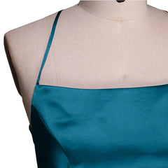 Navy Blue Bridesmaid Dress For Weddings Woman Guest 2024 Sexy Spaghetti Straps Split Prom Party Gowns Long Maid Of Dresses