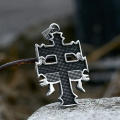 Beier 2022 New Creative Design Jesus Cross Pendant For Men Punk Hip Hop Skull Christian Jewelry Wholesale