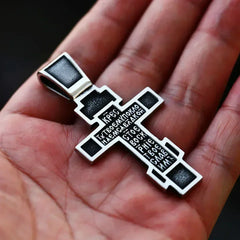 Beier 2022 New Creative Design Jesus Cross Pendant For Men Punk Hip Hop Skull Christian Jewelry Wholesale