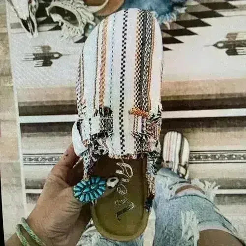 Women's Vintage Clogs Army/Striped/Black/Beige/Leopard/Cows - Femstylo