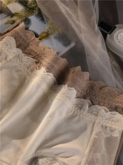 XL-3XL Big Size Women Lace Panties Summer Transparent Hollow Briefs Female Lingerie Sexy Underwear Breathable Underpants New