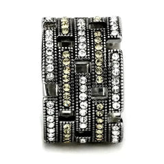 TK2987 - High polished (no plating) Stainless Steel Ring with Top - Femstylo