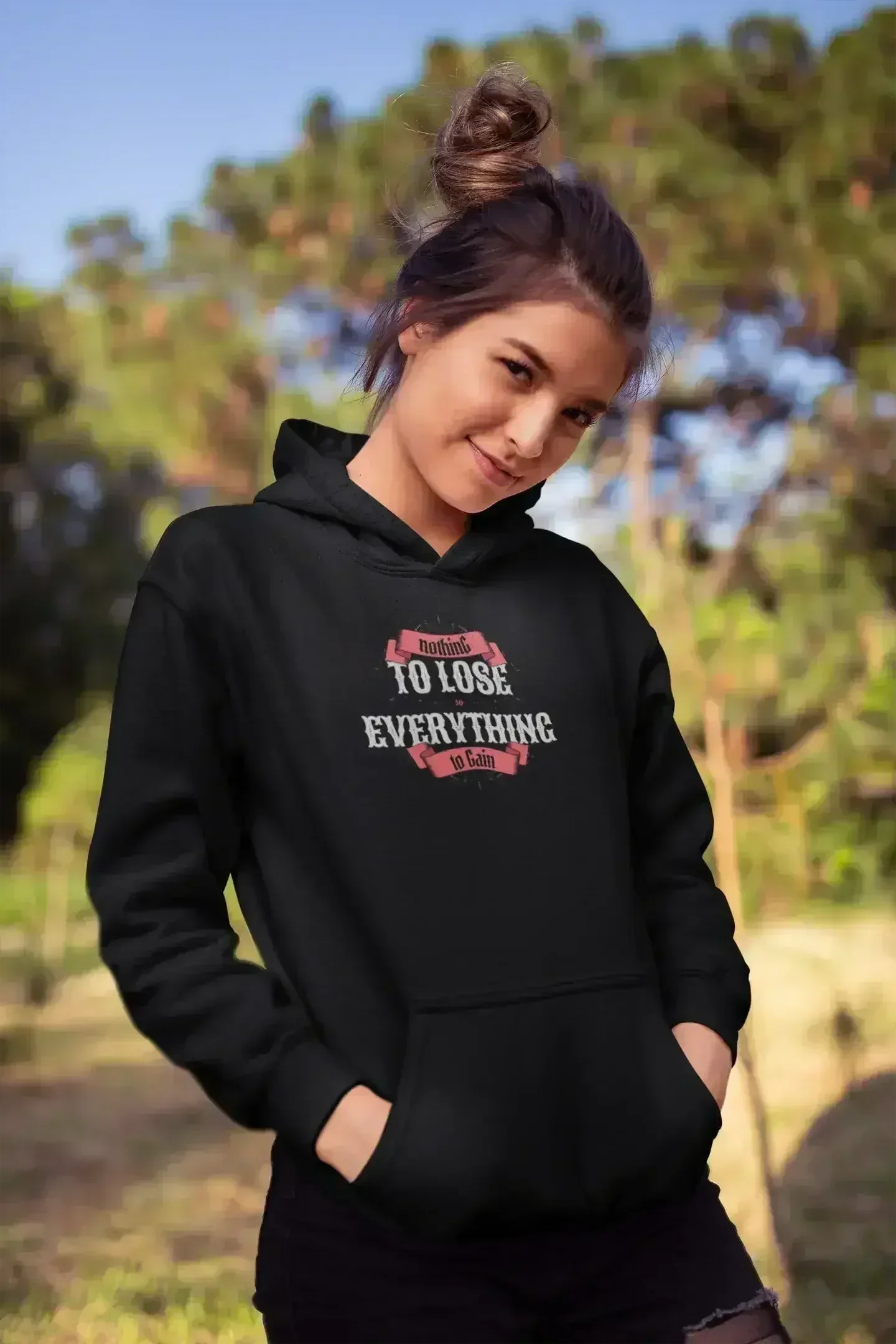 To Lose Everthing Women Hoodie - Femstylo