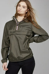 Torba Quarter Zip light Packable Rain Jacket - Femstylo